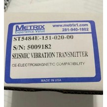 ST5484E-151-020-00 Metrix Seismic Vibration Transmitter New