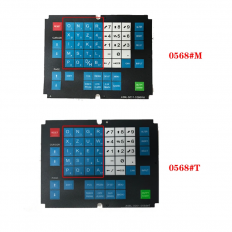 A98L-0001-0568 #T Membrane Keysheet Fanuc 0 Series MDI Unit new and original