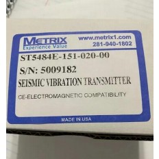 ST5484E-151-020-00 Metrix Seismic Vibration Transmitter New