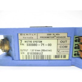 330980-71-00 Bently Nevada 3300 XL NSv Proximitor Sensor Used
