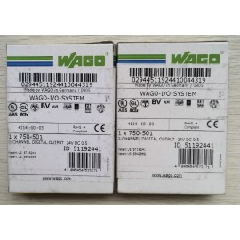 750-501 WAGO 2-Channel Digital Output New And Original