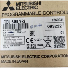 FX3U-64MT/ESS Mitsubishi PLC Module New