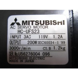 HC-UFS23 Mitsubishi AC Servo Motor New