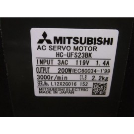 HC-UFS23BK Mitsubishi AC Servo Motor New