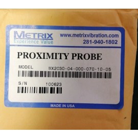 MX2030-04-000-070-10-05 Metrix Proximity Probe New