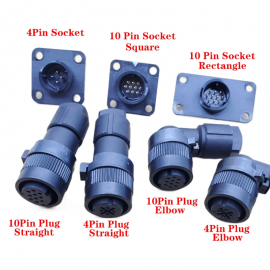 SM-JN2DS10SL-M-DS-C Encoder/Brake Connector 4pin 10pin For Fanuc Servo Motor new